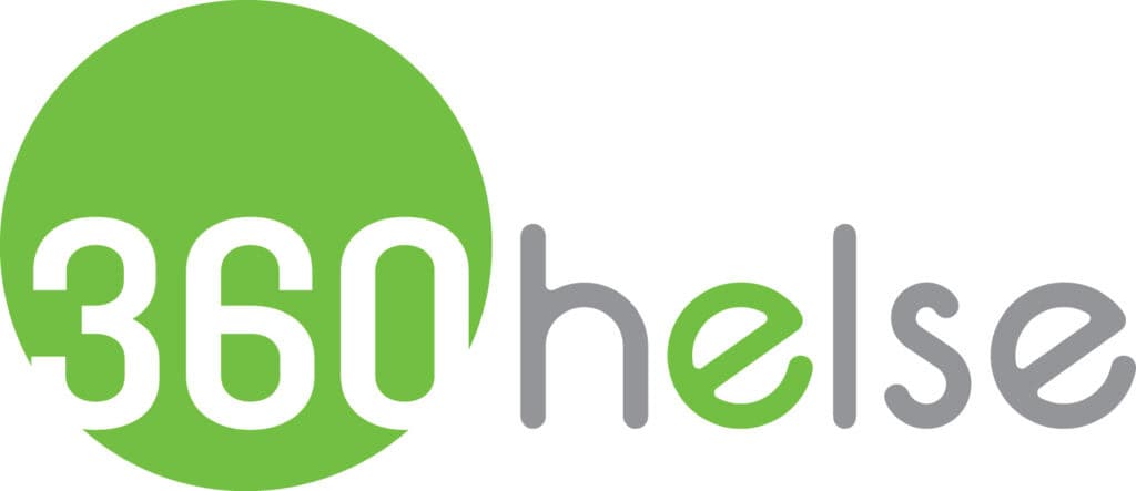 360 Helse logo i grønn farge
