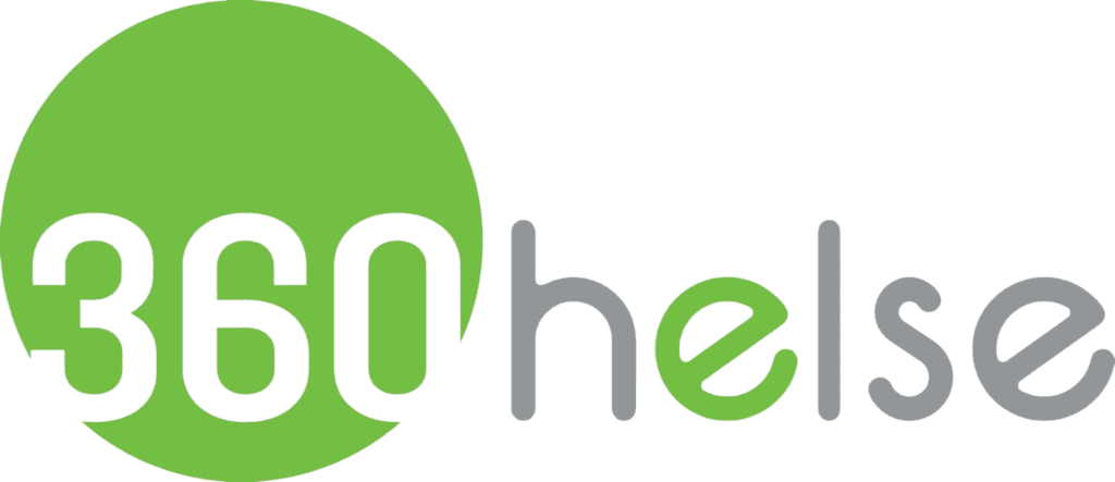 360 Helse logo i grønn farge